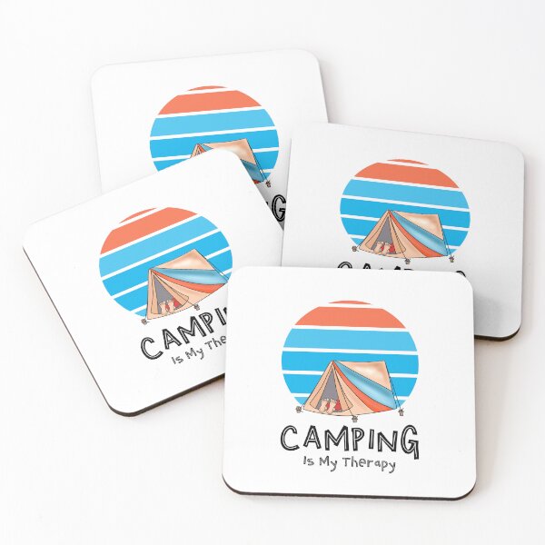 Item preview, Funny Camping Is My Therapy designed and sold by Sartoris Art.