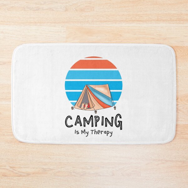 Item preview, Funny Camping Is My Therapy designed and sold by Sartoris Art.
