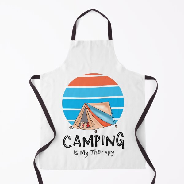 Item preview, Funny Camping Is My Therapy designed and sold by Sartoris Art.