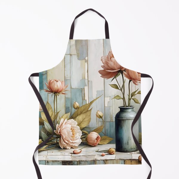 Item preview, Blush Peonies Still Life Art | Elegant Vintage Floral Bouquet Painting designed and sold by Patricia Johnston.