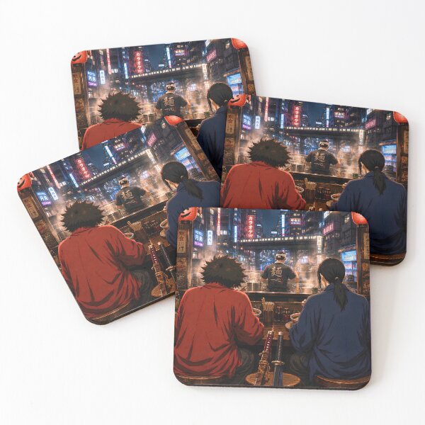 Item preview, Samurai ramen stop (back POV) designed and sold by ThoseWhoStayed.