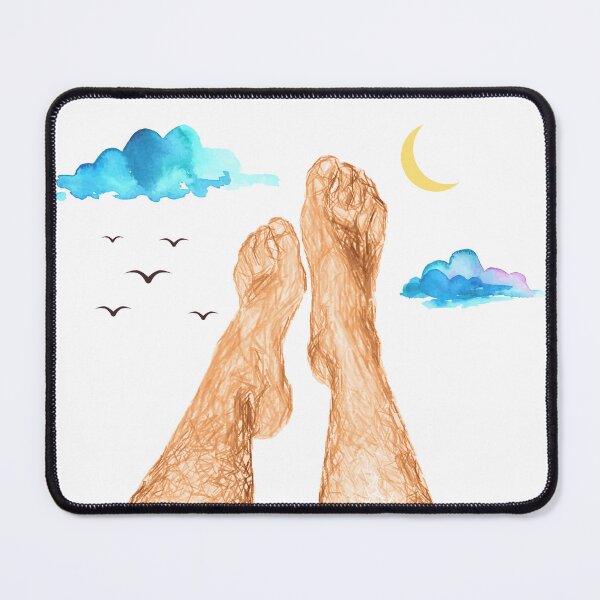Item preview, Feet in the Sky Quote designed and sold by danielrospad.
