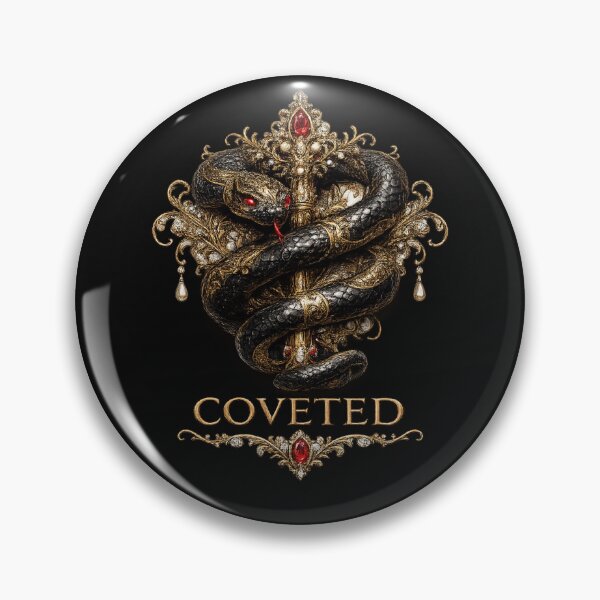 Item preview, COVETED Serpent Sceptre – Luxury Renaissance Royal Treasure Art Print designed and sold by Emoji Emblems.