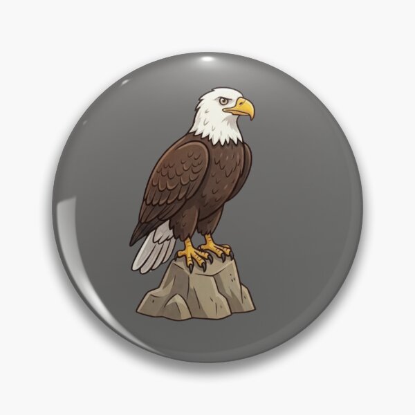 Item preview, Cute Bald Eagle Illustration for Bird Lovers designed and sold by Theproxmrt.