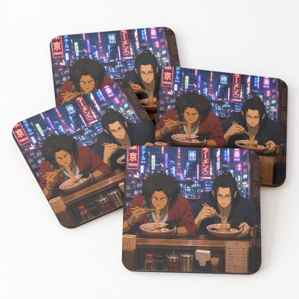 Item preview, Samurai ramen stop (front POV) designed and sold by ThoseWhoStayed.