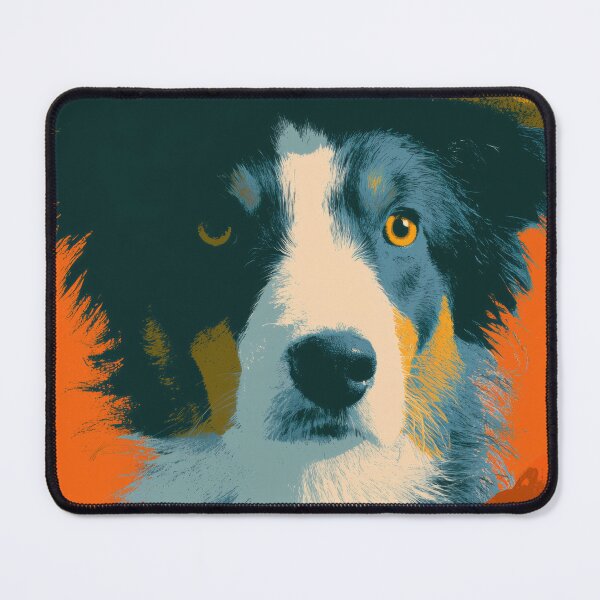 Item preview, Australian Shepherd Ranch Boss, Herding Spirit Wall Art designed and sold by MarkedArtPrints.
