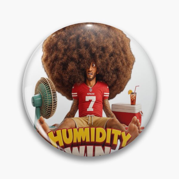 Item preview, Humidity Wins Egyptian Soccer King Big Afro Hair Beach Meme designed and sold by mo-carnival.