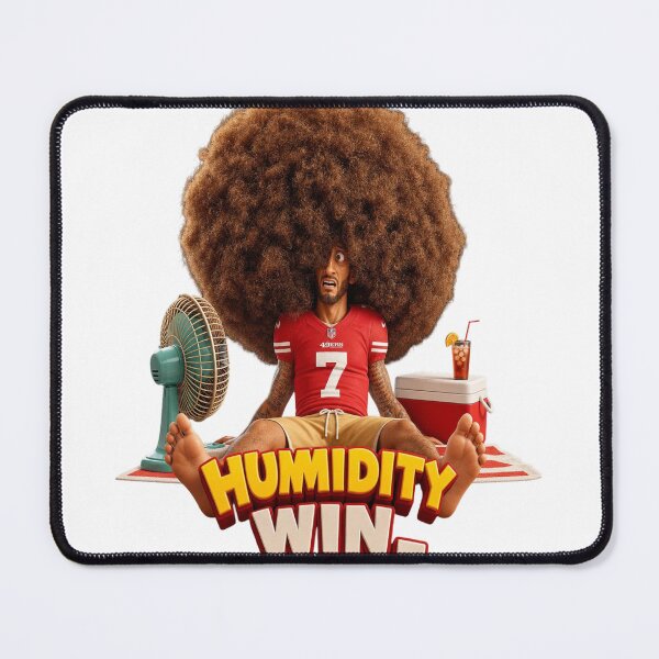 Item preview, Humidity Wins Egyptian Soccer King Big Afro Hair Beach Meme designed and sold by mo-carnival.