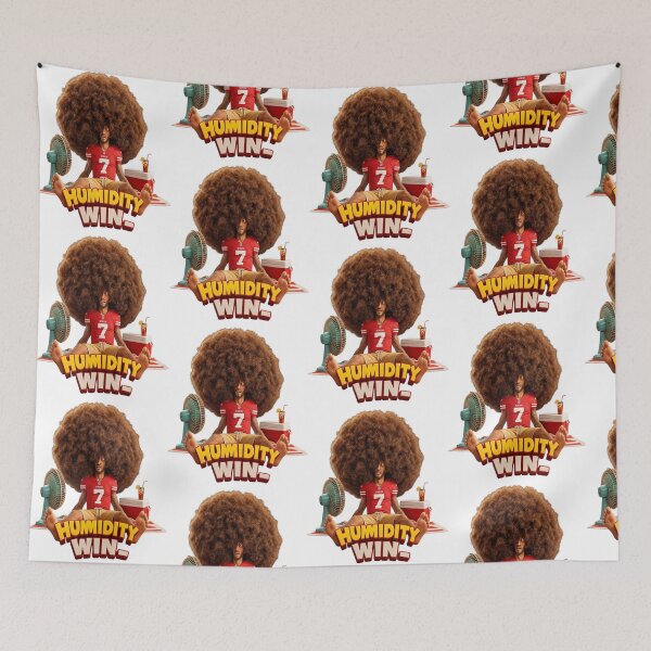 Item preview, Humidity Wins Egyptian Soccer King Big Afro Hair Beach Meme designed and sold by mo-carnival.