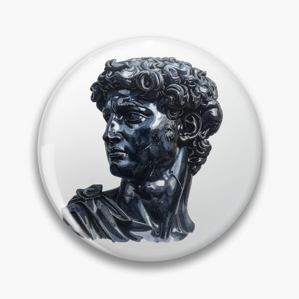 Item preview, Black Obsidian Roman Bust Statue designed and sold by BetweenForms.
