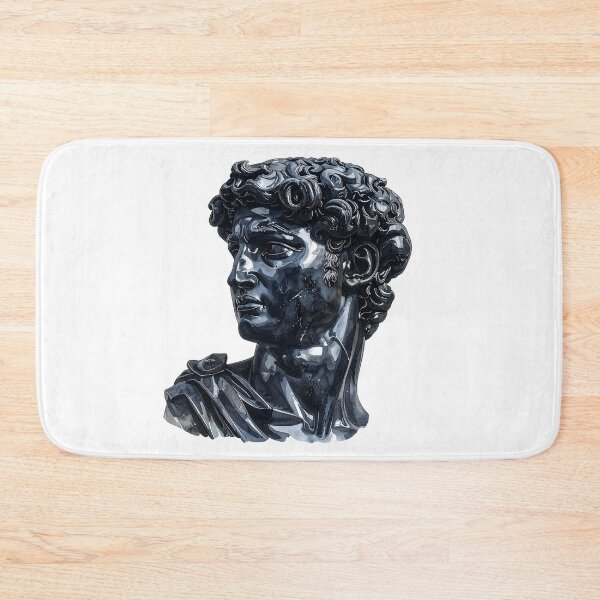 Item preview, Black Obsidian Roman Bust Statue designed and sold by BetweenForms.