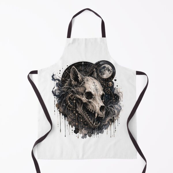 Item preview, Cosmic Wolf Skull Celestial Night designed and sold by PatternFly.