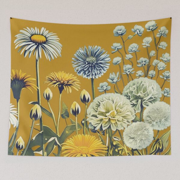 Item preview, Ochre Wildflowers  designed and sold by AilsaMackay.