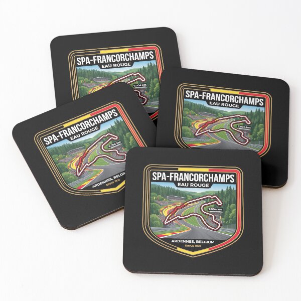 Item preview, Spa-Francorchamps Circuit Bucket List For Motorsport Enthusiasts designed and sold by enzoade.