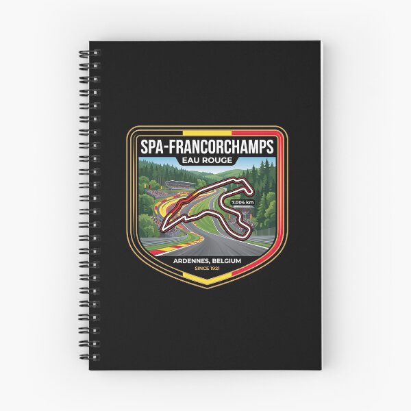 Item preview, Spa-Francorchamps Circuit Bucket List For Motorsport Enthusiasts designed and sold by enzoade.