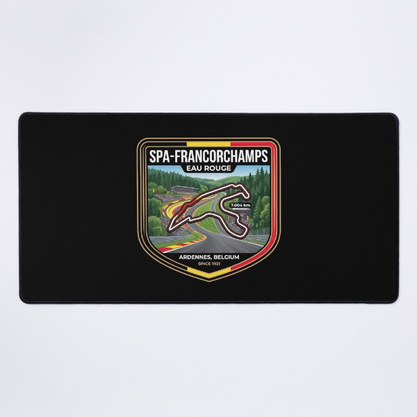 Item preview, Spa-Francorchamps Circuit Bucket List For Motorsport Enthusiasts designed and sold by enzoade.