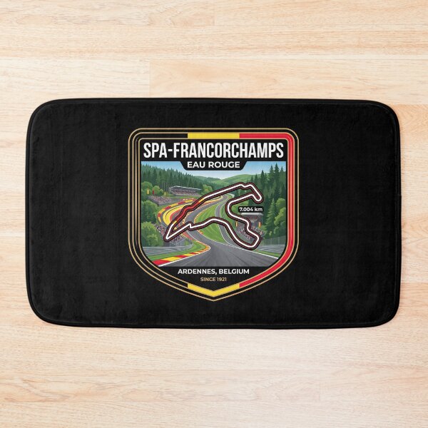 Item preview, Spa-Francorchamps Circuit Bucket List For Motorsport Enthusiasts designed and sold by enzoade.