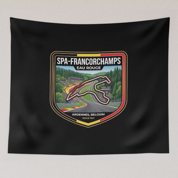 Item preview, Spa-Francorchamps Circuit Bucket List For Motorsport Enthusiasts designed and sold by enzoade.