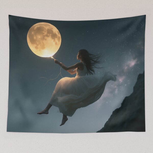 Item preview, The Moon She Refused to Release designed and sold by oanaunciuleanu.