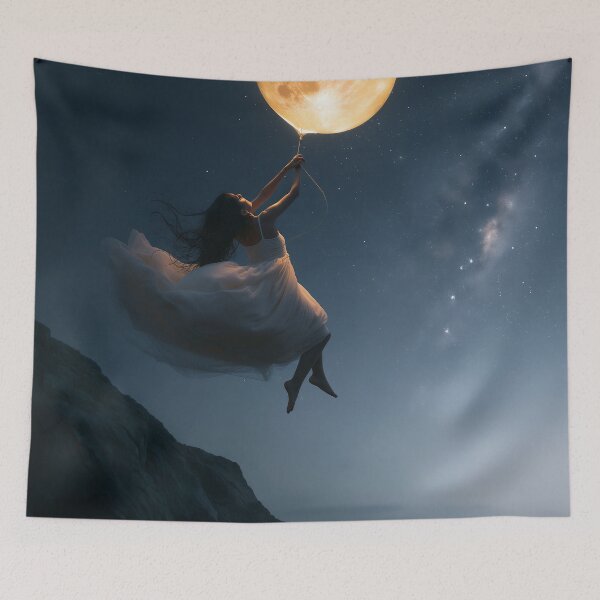 Item preview, The Moon She Refused to Release designed and sold by oanaunciuleanu.