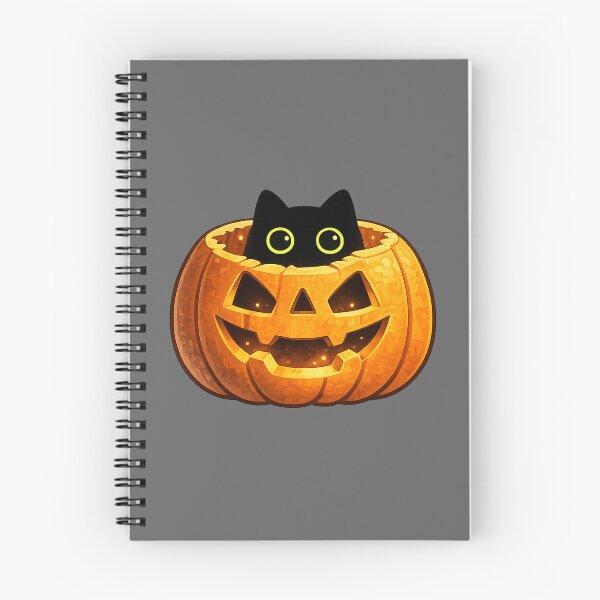 Item preview, Cute Black Cat Pumpkin — Peek A Boo designed and sold by Dream Machine.