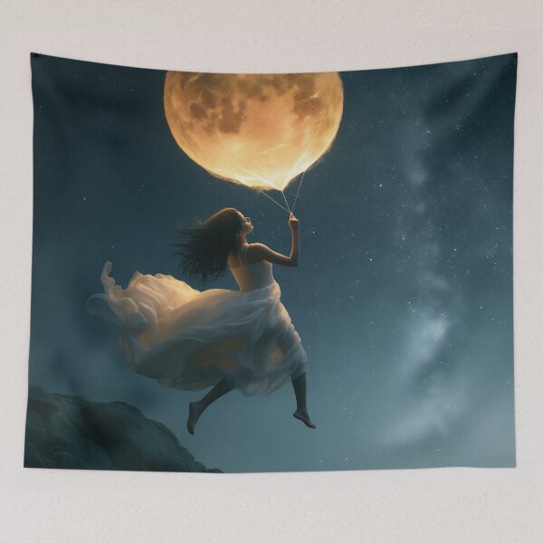 Item preview, The Moon She Refused to Release designed and sold by oanaunciuleanu.