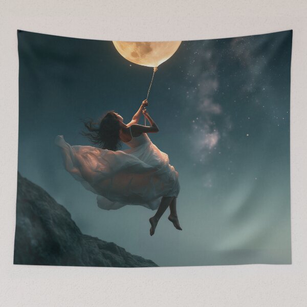 Item preview, The Moon She Refused to Release designed and sold by oanaunciuleanu.