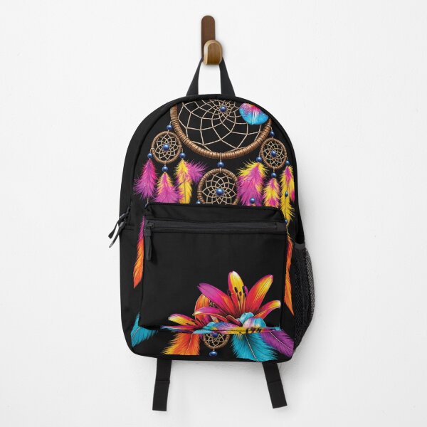 Item preview, Colorful Dreamcatcher Lily Flower Graphic Design designed and sold by cameleon style.