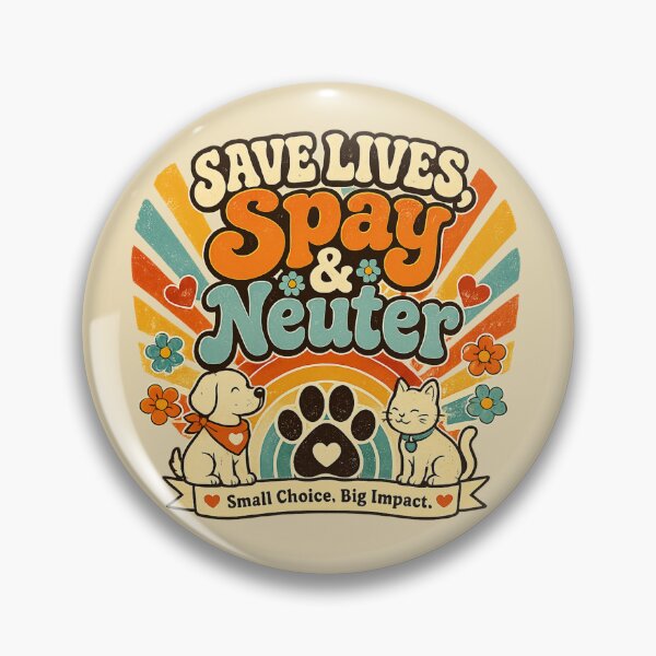 Item preview, Save Lives Spay & Neuter Awareness designed and sold by PunchDrop.