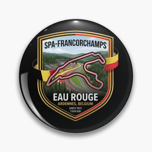 Item preview, Spa-Francorchamps Circuit Legendary Belgian Motorsport Heritage designed and sold by enzoade.