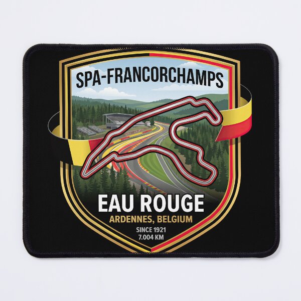 Item preview, Spa-Francorchamps Circuit Legendary Belgian Motorsport Heritage designed and sold by enzoade.