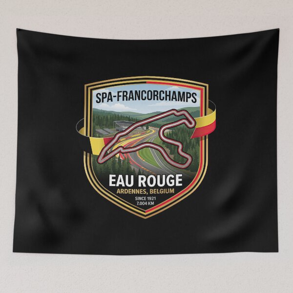 Item preview, Spa-Francorchamps Circuit Legendary Belgian Motorsport Heritage designed and sold by enzoade.