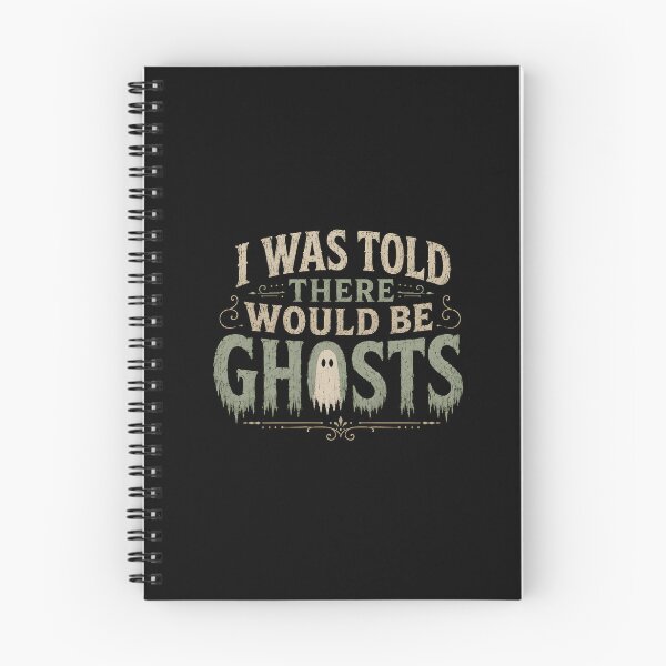 Item preview, I Was Told There Would Be Ghosts Vintage Halloween Typography Design designed and sold by Lina Caro.