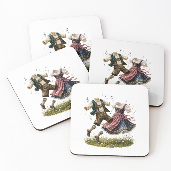 Item preview, Wo Musik Spielt, Tanzen Sogar Tracht und Dirndl – Funny Bavarian Folk Dance Design designed and sold by Alpine-Ink.