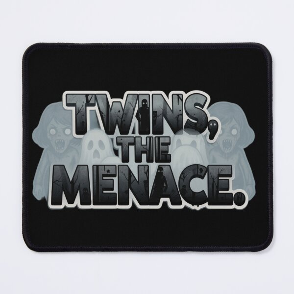 Item preview, Twins The Menace Funny Phasmophobia Ghost Hunting Design designed and sold by XXVSHIRT.