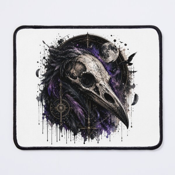 Item preview, Cosmic Raven Skull Celestial Night designed and sold by PatternFly.