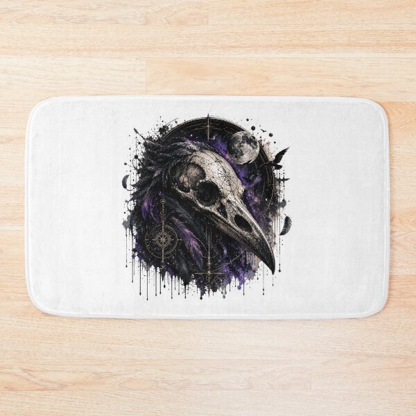 Item preview, Cosmic Raven Skull Celestial Night designed and sold by PatternFly.