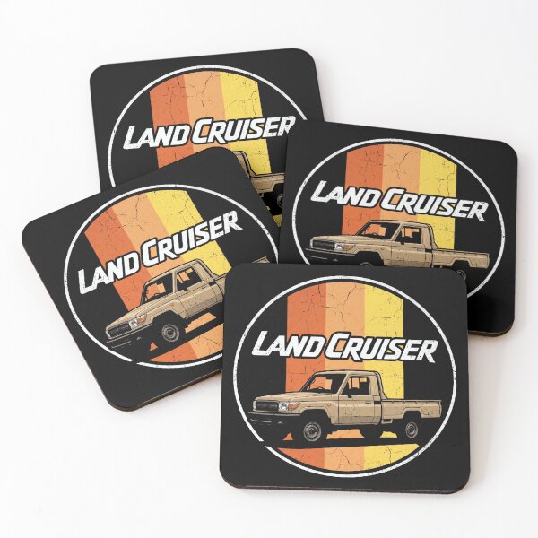 Item preview, Land Cruiser 70 Retro Style Pick Up Truck 4x4 Off-Road Tan designed and sold by Off-Road-Zone.
