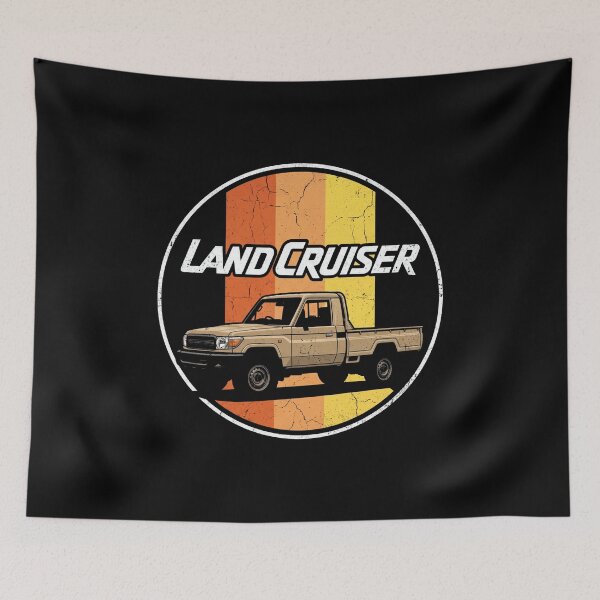 Item preview, Land Cruiser 70 Retro Style Pick Up Truck 4x4 Off-Road Tan designed and sold by Off-Road-Zone.