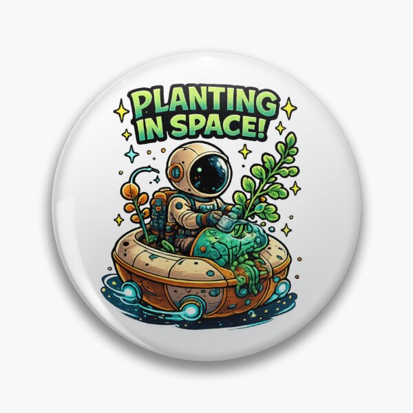 Item preview, Funny Space Gardener Cartoon Astronaut designed and sold by Houldi.