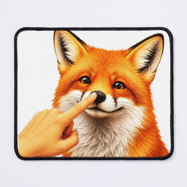 Item preview, ⭐ BOOP THE SNOOT COLLECTION ⭐ – RED FOX – Every Snoot Deserves a Boop designed and sold by WheelieGdArt.