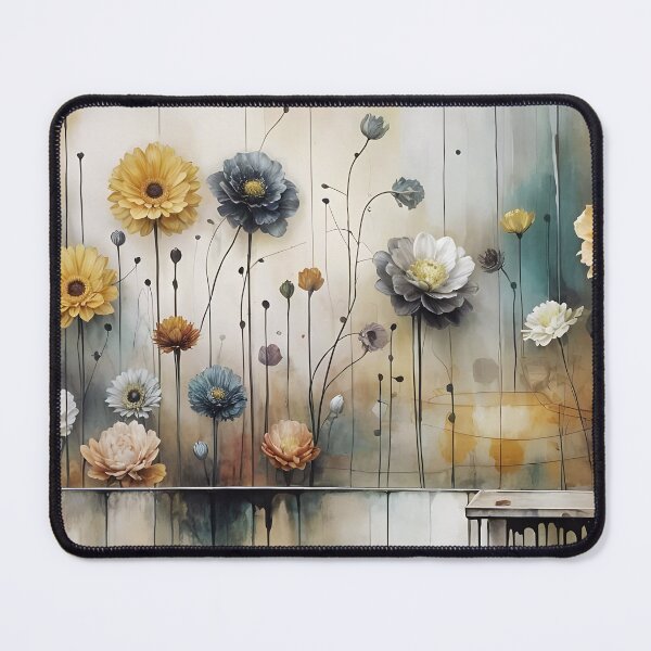 Item preview, Rustic Wildflower Still Life Art | Neutral Botanical Floral Painting designed and sold by Patricia Johnston.