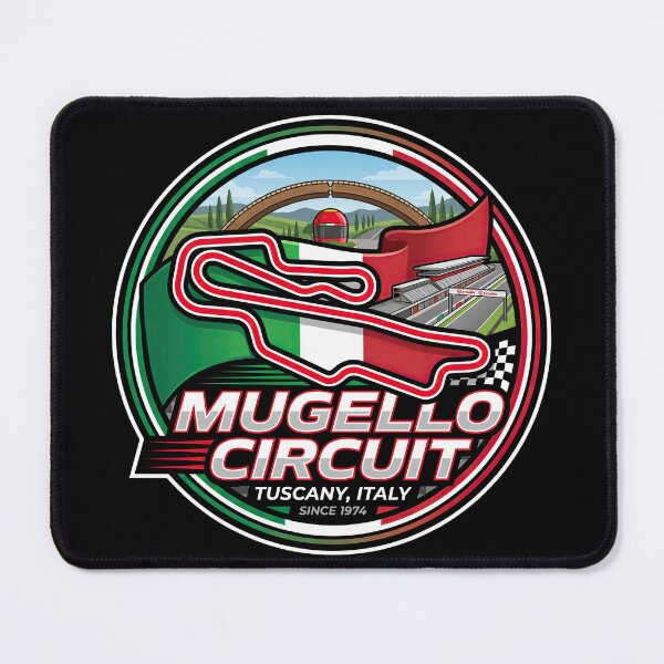Item preview, Mugello Circuit Legendary Curves And Racing Spirit designed and sold by enzoade.