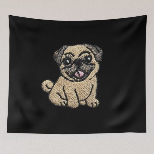 Item preview, Cute Pug designed and sold by 123ks.