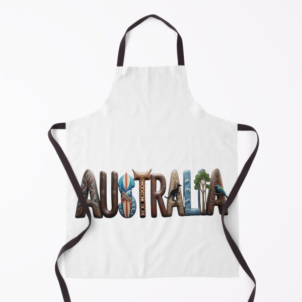 Item preview, Australia Iconic Typography Art designed and sold by VladisWorld.