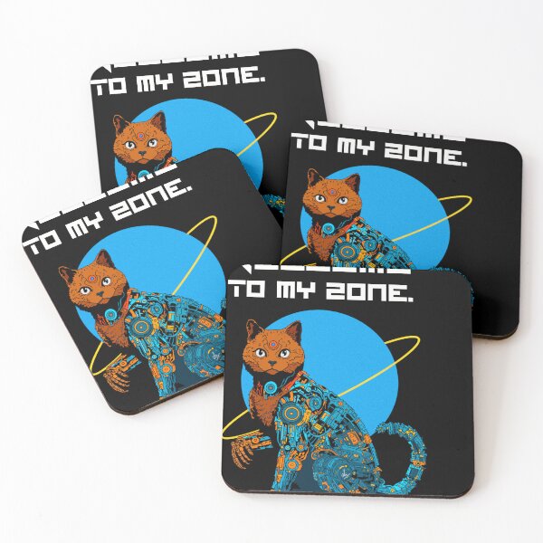 Item preview, SCI fi utopian cat art designed and sold by givememytees.
