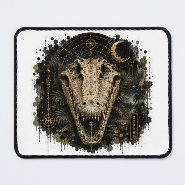 Item preview, Cosmic Crocodile Skull Celestial Night designed and sold by PatternFly.