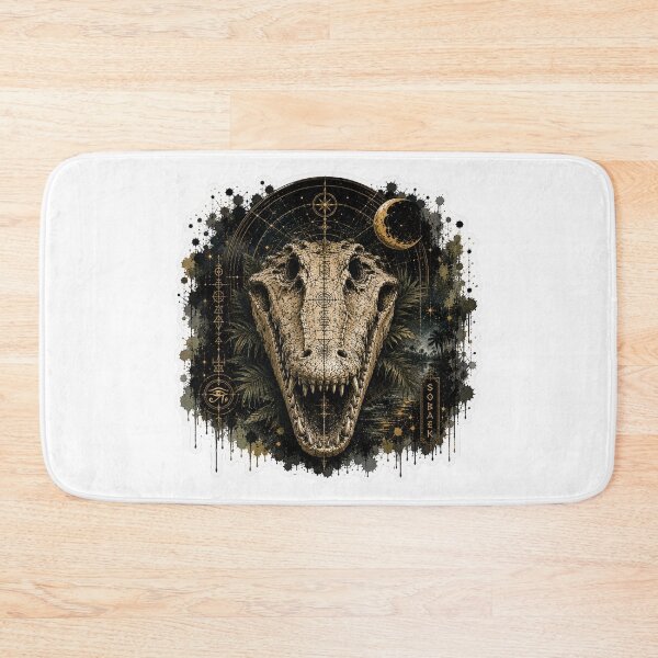 Item preview, Cosmic Crocodile Skull Celestial Night designed and sold by PatternFly.