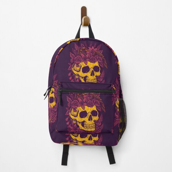 Item preview, Gothic Floral Skull and Raven Linocut Art designed and sold by Alan Javier Cordoba Espinosa.