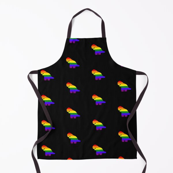 Item preview, rainbow pride Dino nuggie t rex designed and sold by Meowmeow996.